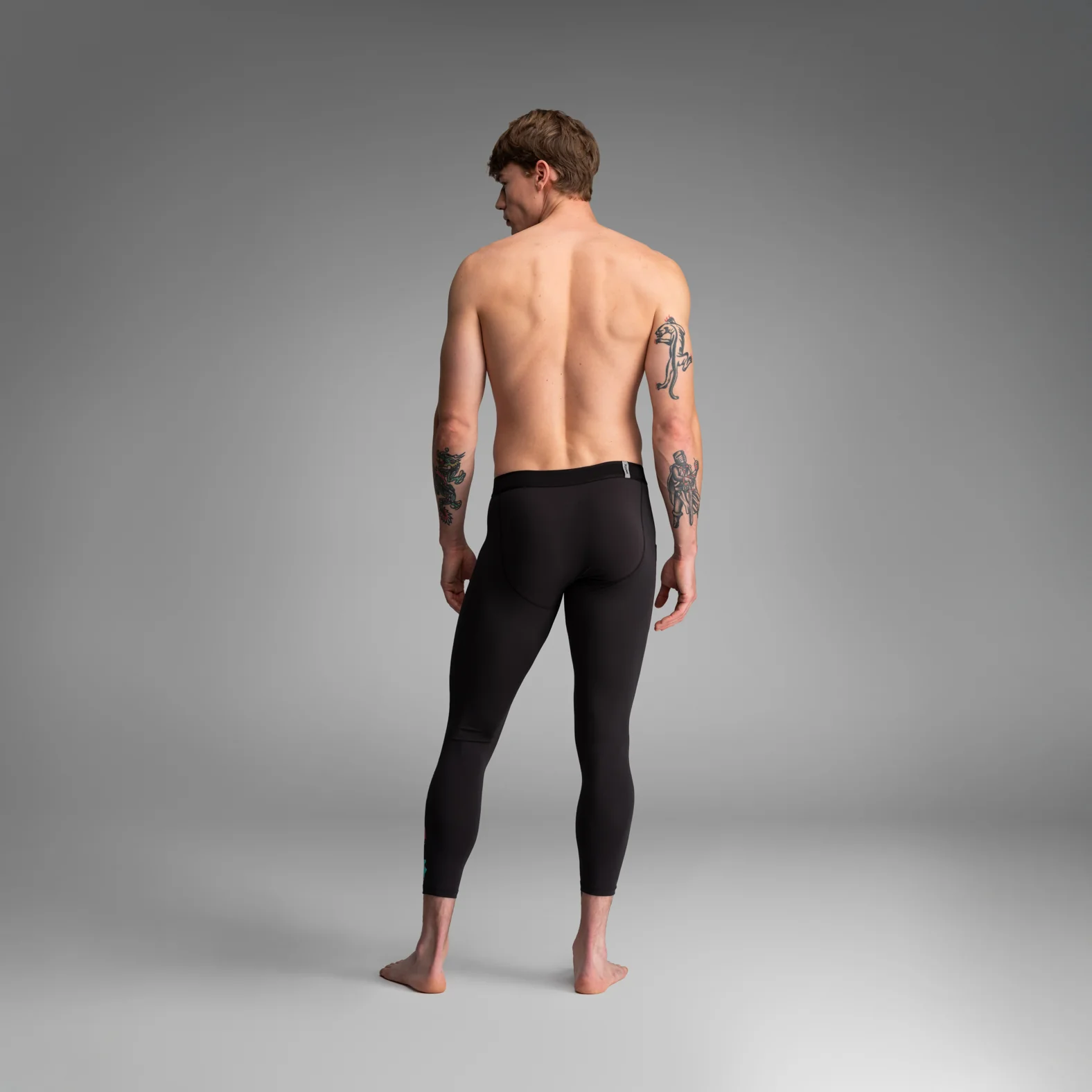 Pro Ultra Liner Tight With Pocket: Lucas Beaufort - Black - Image 6