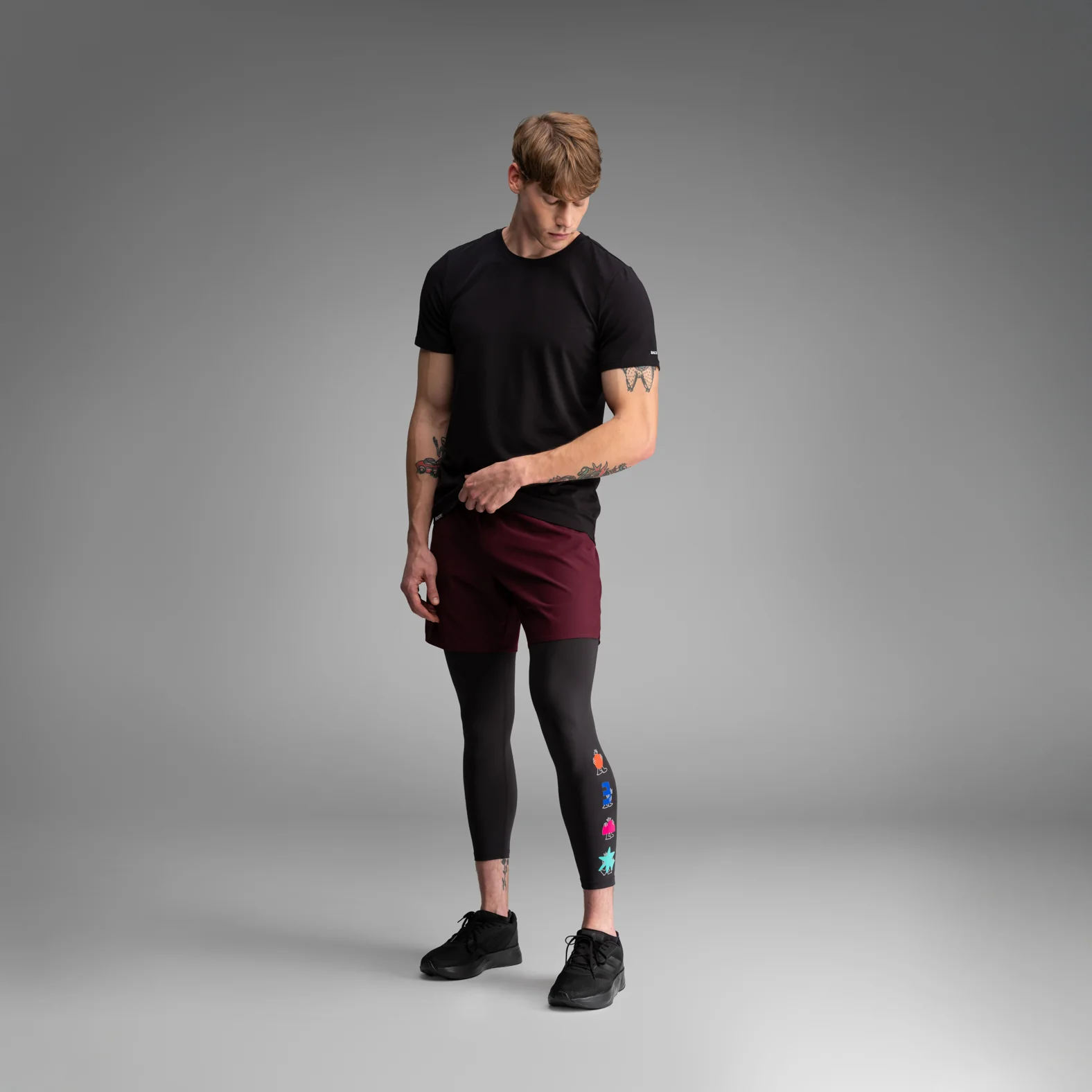 Pro Ultra Liner Tight With Pocket: Lucas Beaufort - Black - Image 7