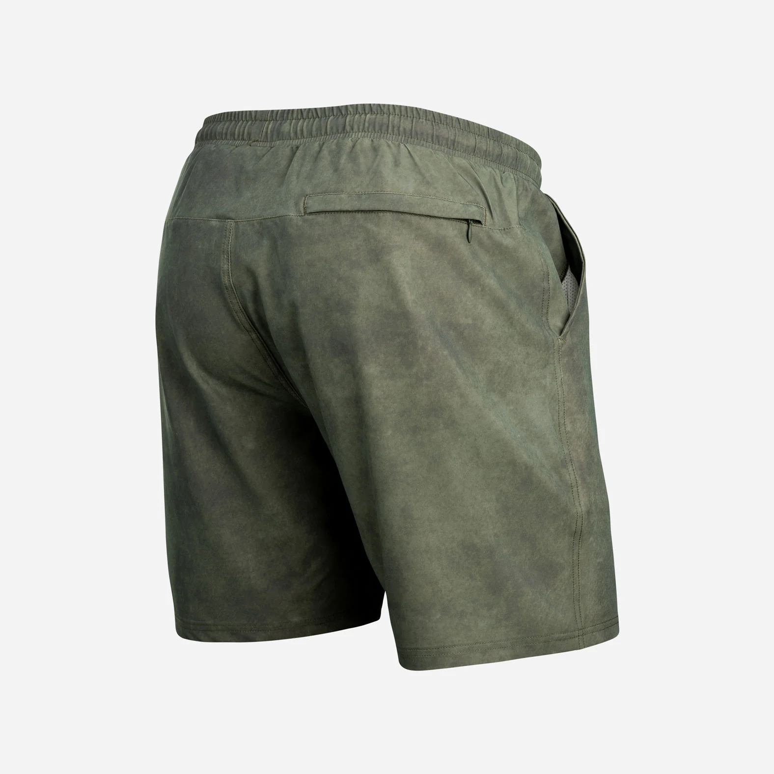 Shoreline 7" Short 2N1: Acid Wash - Green - Image 3