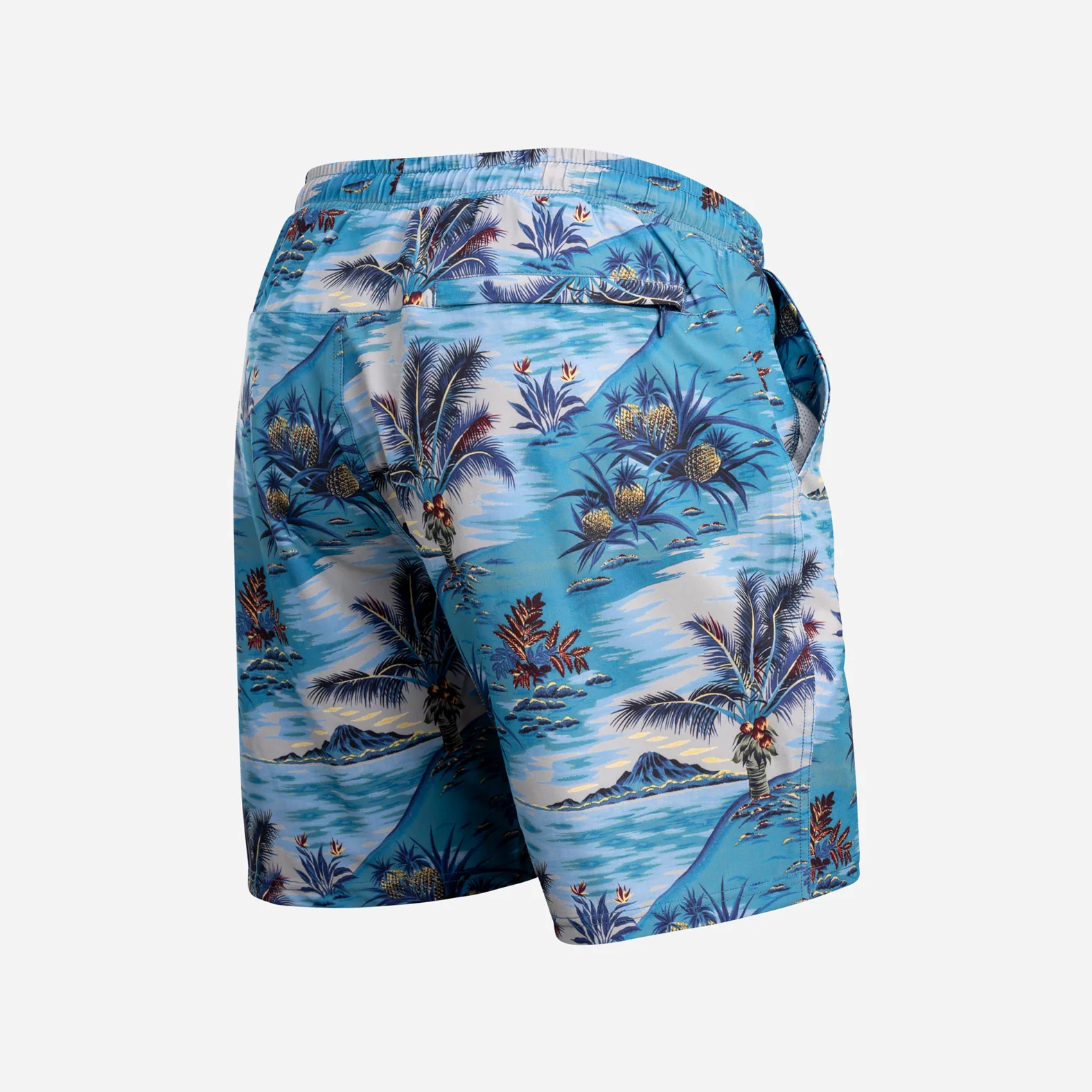 Shoreline 7" Short 2N1: Vintage Tropics - Sand - Image 3