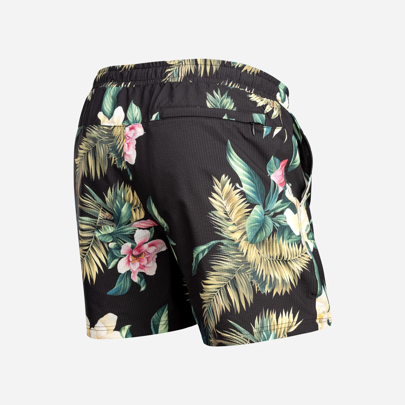 Wave 5" Swim Short 2N1: Magnolia Black - Image 3