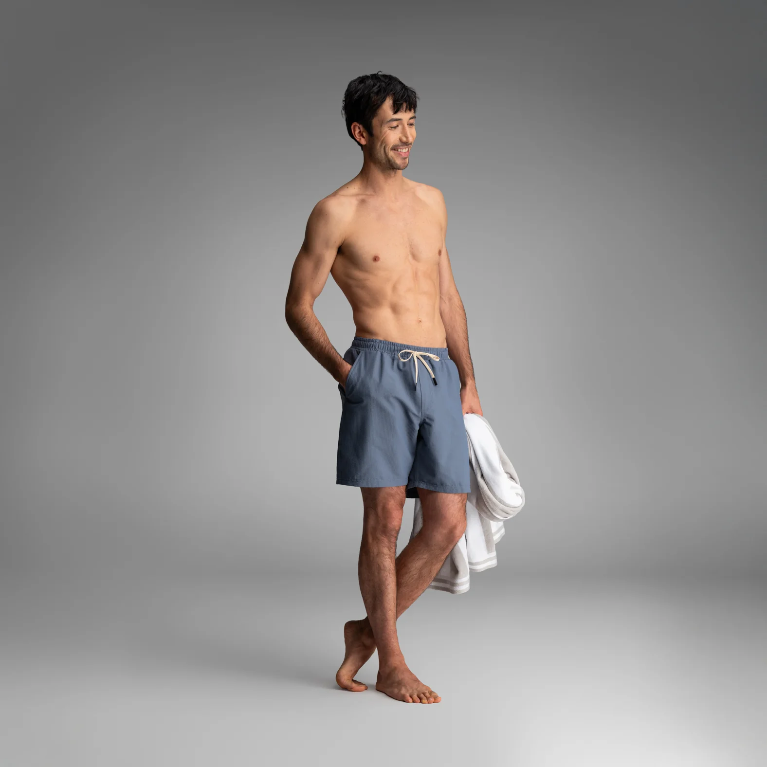 Wave 7" Swim Short 2N1: China Blue - Image 4